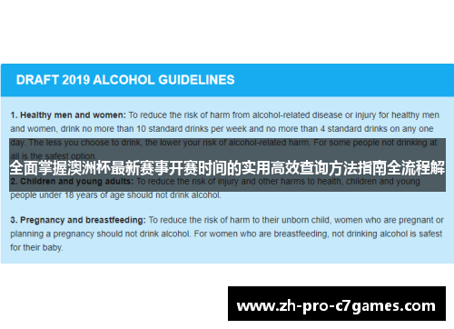 全面掌握澳洲杯最新赛事开赛时间的实用高效查询方法指南全流程解 全面掌握澳洲杯最新赛事开赛时间的实用高效查询方法指南全流程解